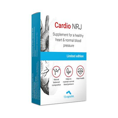 Cumpără CARDIO NRJ (15 CAP) de la Producător. Preţ avantajos. Livrare rapidă. 100% natural. Preparat bioactiv bazat pe materii prime naturale cu eficienţă înaltă.