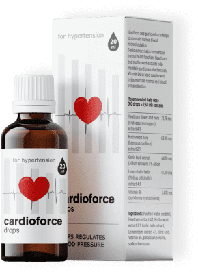 Cumpără Cardioforce de la Producător. Preţ avantajos. Livrare rapidă. 100% natural. Preparat bioactiv bazat pe materii prime naturale cu eficienţă înaltă.