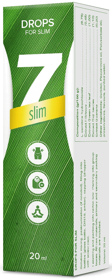 Cumpără 7 Slim de la Producător. Preţ avantajos. Livrare rapidă. 100% natural. Preparat bioactiv bazat pe materii prime naturale cu eficienţă înaltă.